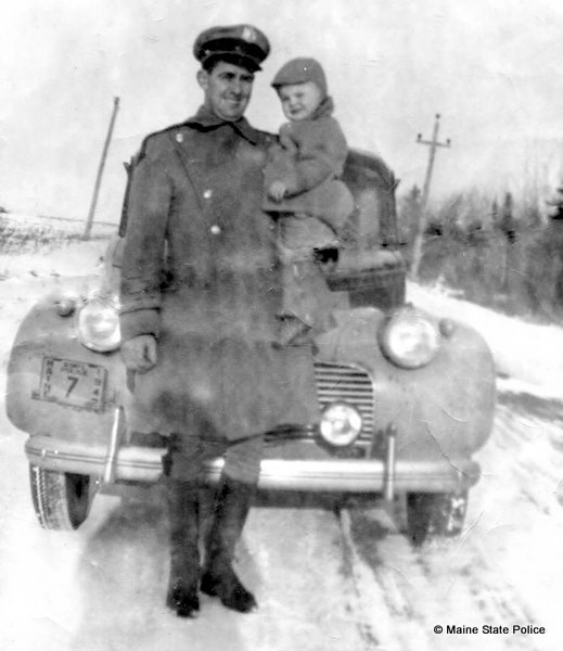 1943 Trooper Otis Labree son Wayne 1940 Cruiser