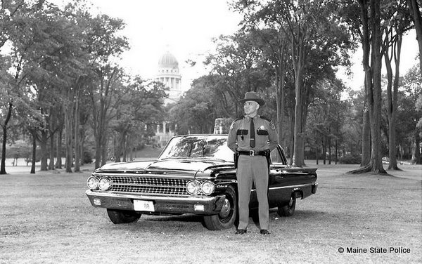 1961 Trooper Herman Boudreau-State Capitol, Augusta, ME.