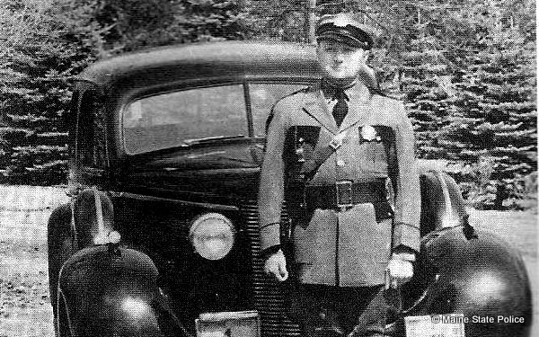 Trooper Ralph Sully Sullivan and cruiser