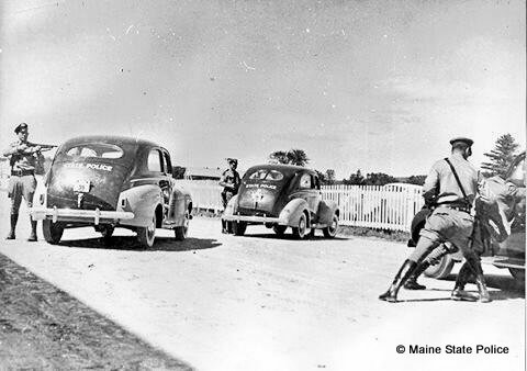 1941 Troopers conduct road block and felony stop training for high risk situations