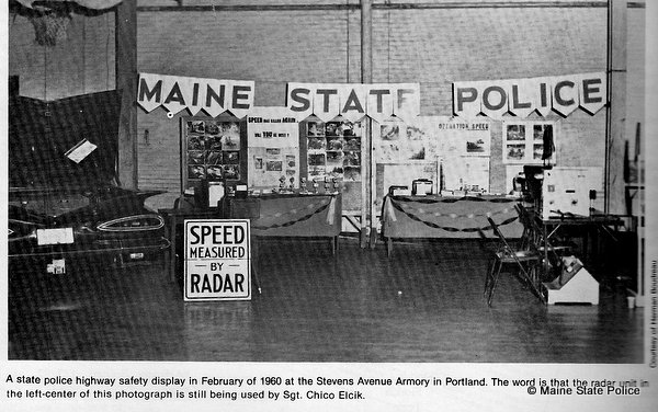 1959 Chevrolet in Maine State Police exhibit.