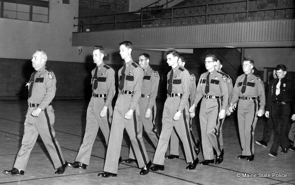 1960s Maine State Police Graduation